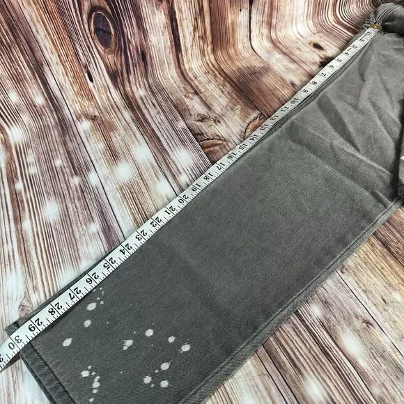 NEW Levi's LOW PRO STRAIGHT Leg Size 26 Gray Mid Rise Jeans Denim Pants 28x30 - Picture 8 of 15